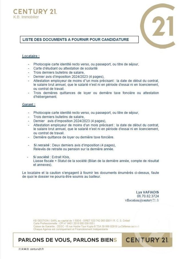 Afficher la photo en grand Appartement à louer - 3 pièces - 58.95 m2 - VILLEJUIF - 94 - ILE-DE-FRANCE - Century 21 K.B. Immobilier