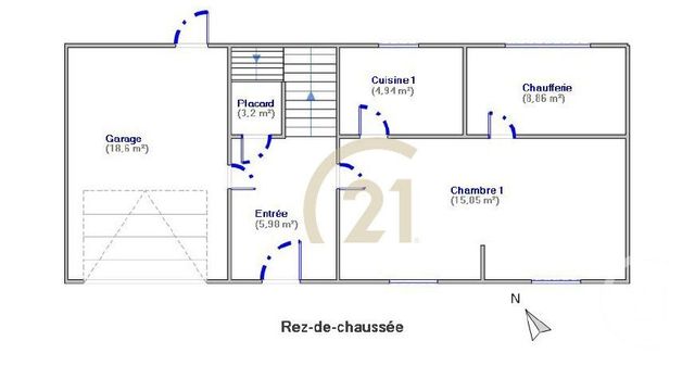 maison à vendre - 7 pièces - 170.22 m2 - VILLEJUIF - 94 - ILE-DE-FRANCE - Century 21 K.B. Immobilier